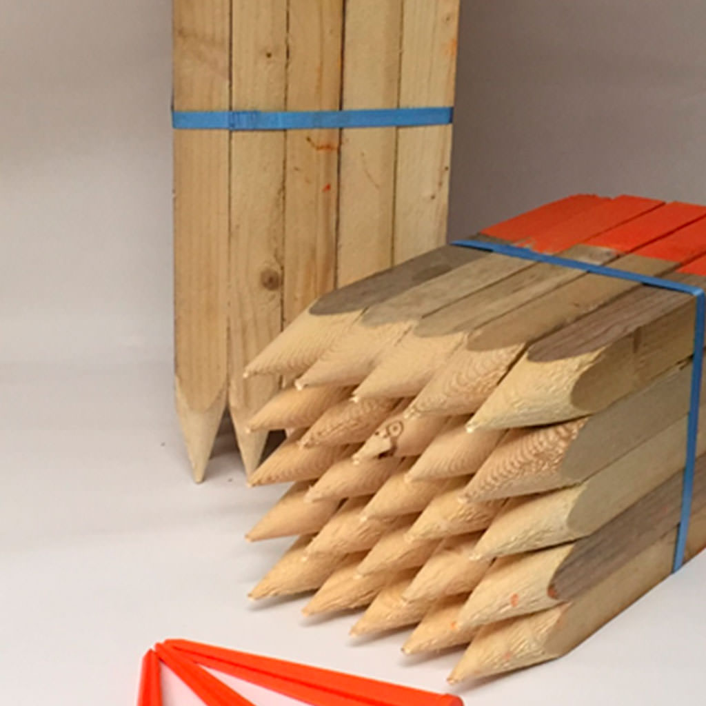 Picchetto Legno 25 pezzi - immagine 2